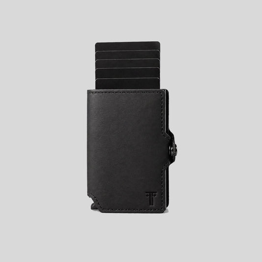 Billetera Cuero Genuino | Negro | Presentación GATTII
