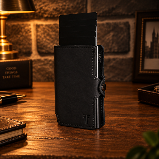 Billetera Executive - Negro Absoluto