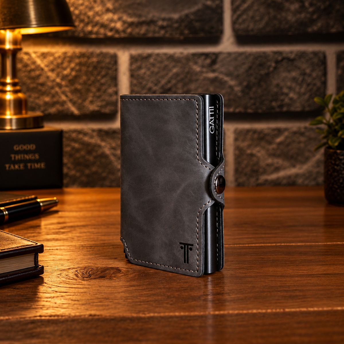 Billetera Executive - Gris Oxford