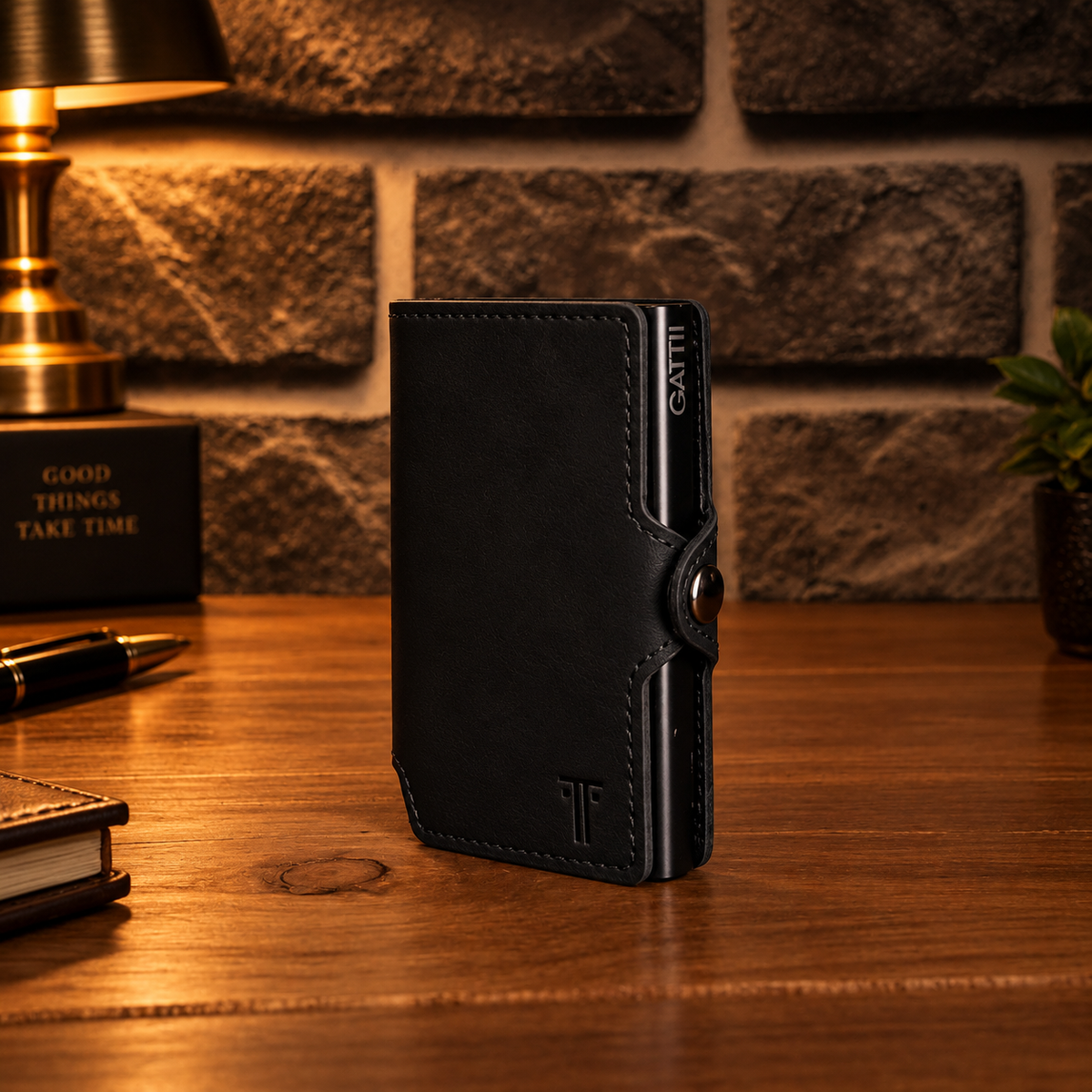 Billetera Executive - Negro Absoluto