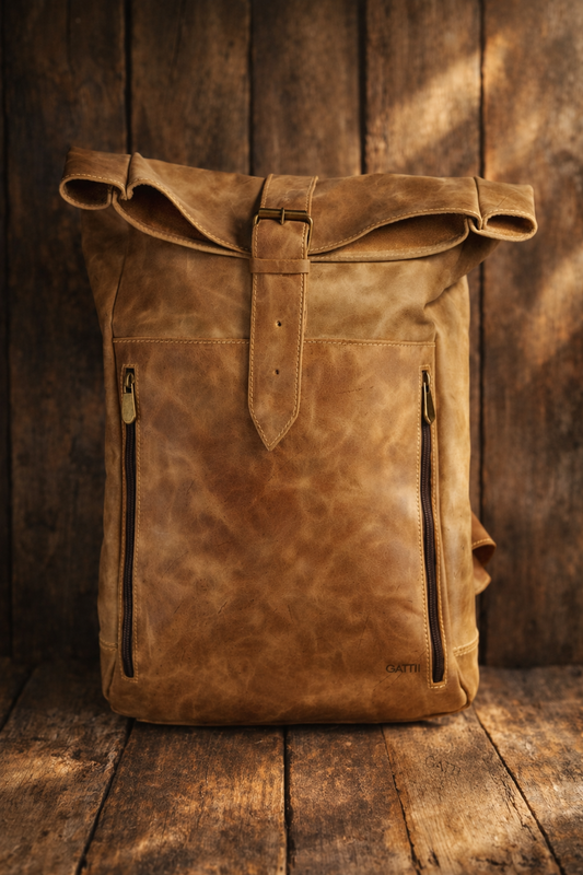 Mochila Nómada Traveler - Café Claro