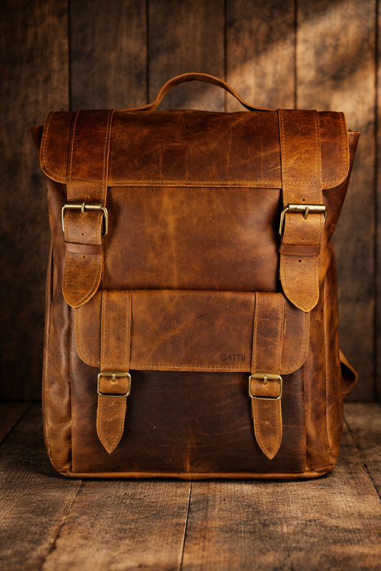 Mochila Legado Traveler - Café Graso