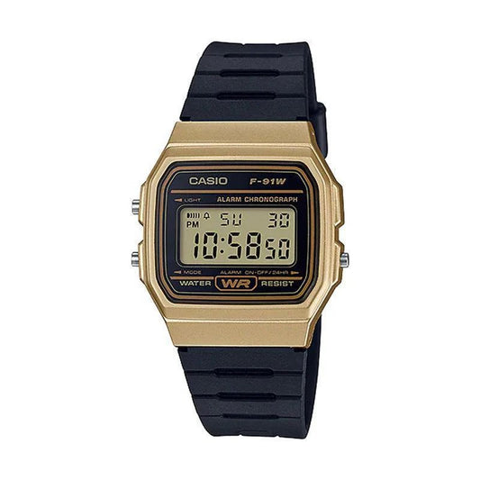 Reloj Casio Vintage Digital Dorado F-91WM-9A
